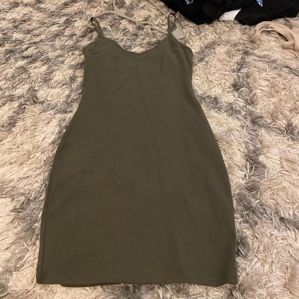Wild-fable Women's Green Dress